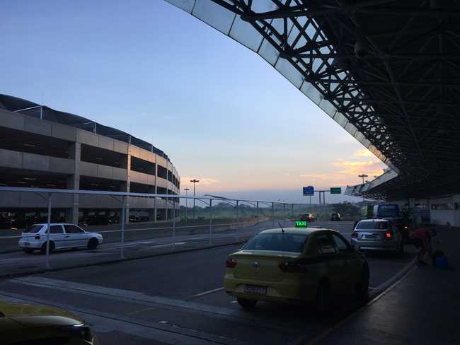 Arriving in Rio!